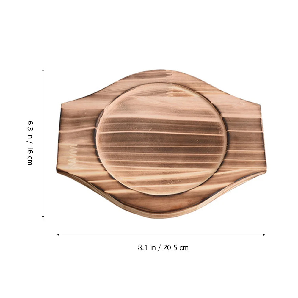 Tapis de bol en bois résistant à la chaleur, pour la Protection des vaisselle, fournitures de Table à manger, napperon