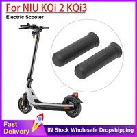 Soft Rubber Handlebar Grips Replacement Parts for NIU KQi 2 KQi3 Electric Scooter Handbar Grip Cover Rubber Non-slip