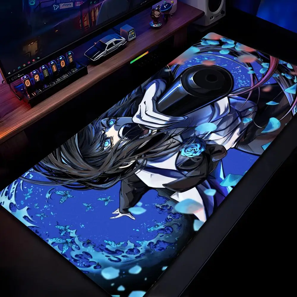 A_ado Mouse Pad Mousepad HD Printing Computer Gamers Locking Edge Non-slip Mouse Pad XXL90x40cm Keyboard PC Desk Pad