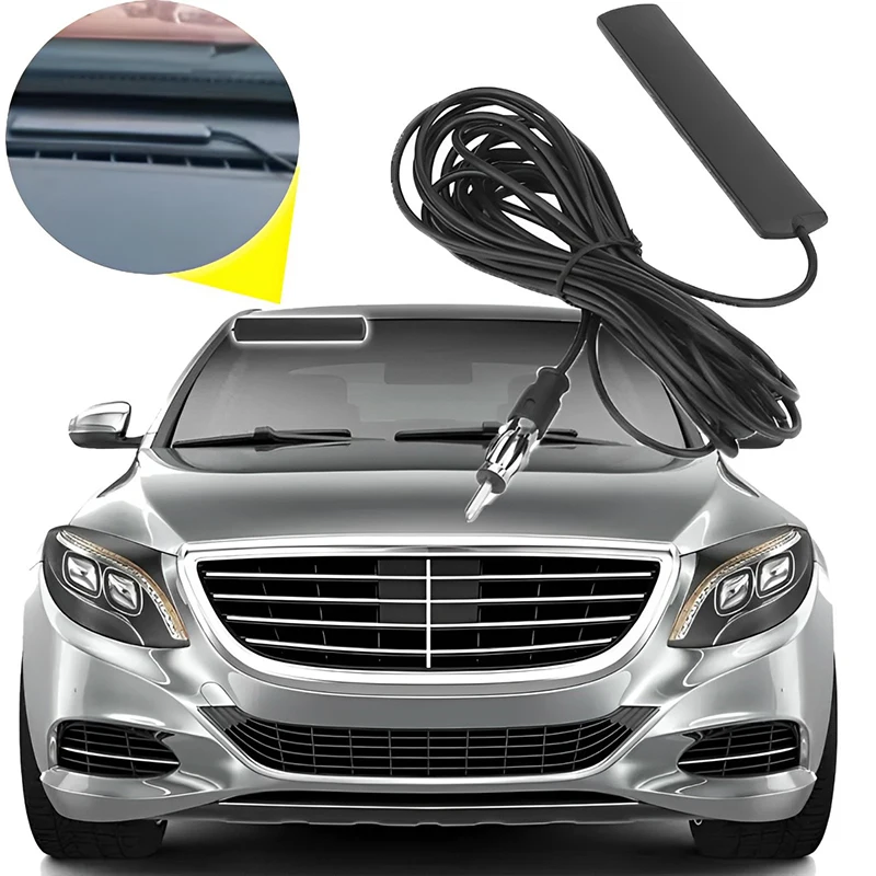 

1.5M Car Radio Antenna Patch Front & Rear Shield Patch WIFI Router Antenna Signal Booster Signal Amplifier Car Accessories