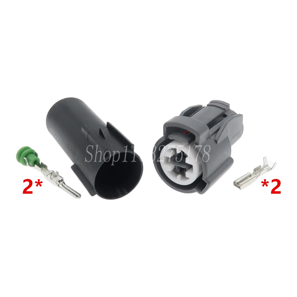 1 Set 2 Pin 6189-0156 Car Oil Pressure Switch Plug for Honda Civic Acura VTEC Knock Cooling Fluid Sensor Cable Connector