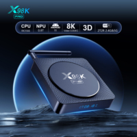 X98K Pro Smart TV Box Android 11 Rockchip RK3566 Quad Core 4GB 32GB 8K HD 1000M 2T2R Dual Wifi Set Top Box Media Player