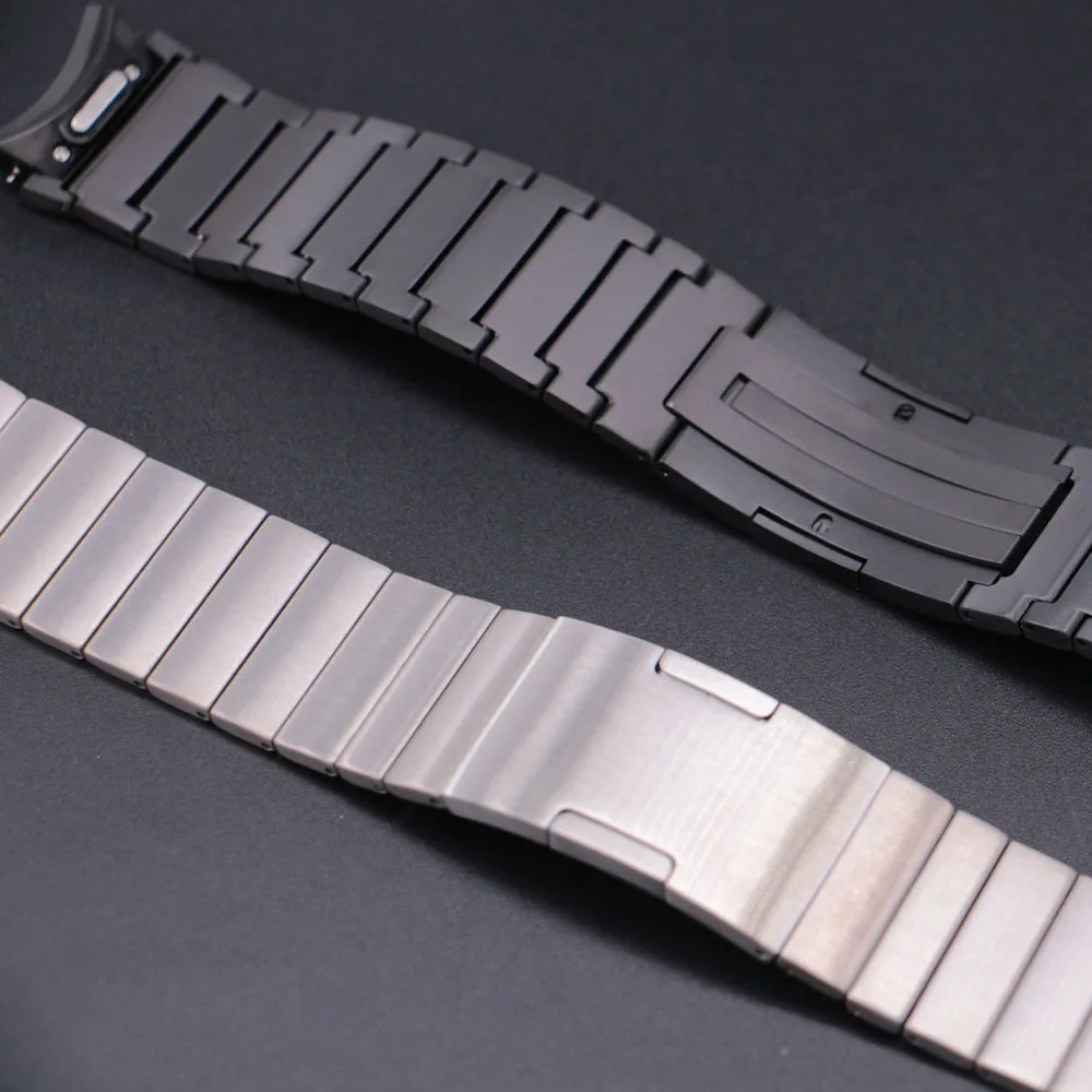 Titanium alloy quick release strap For Samsung Galaxy Watch 6 5 Pro 40 44mm/6 4 Classic 47mm 46mm No Gaps Link Band