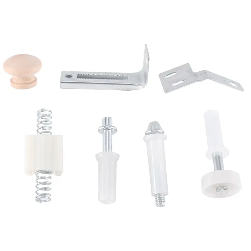 Limited Stock-FF Sliding Door Pulley Sliding Door Guide Slideway Sliding Door Hanging Door 7 Pieces Set