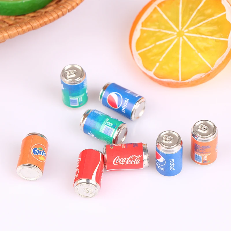 4Pcs Miniature Simulation Drink Dollhouse Food Toys Dollhouse Beverage Shop Scene Toy