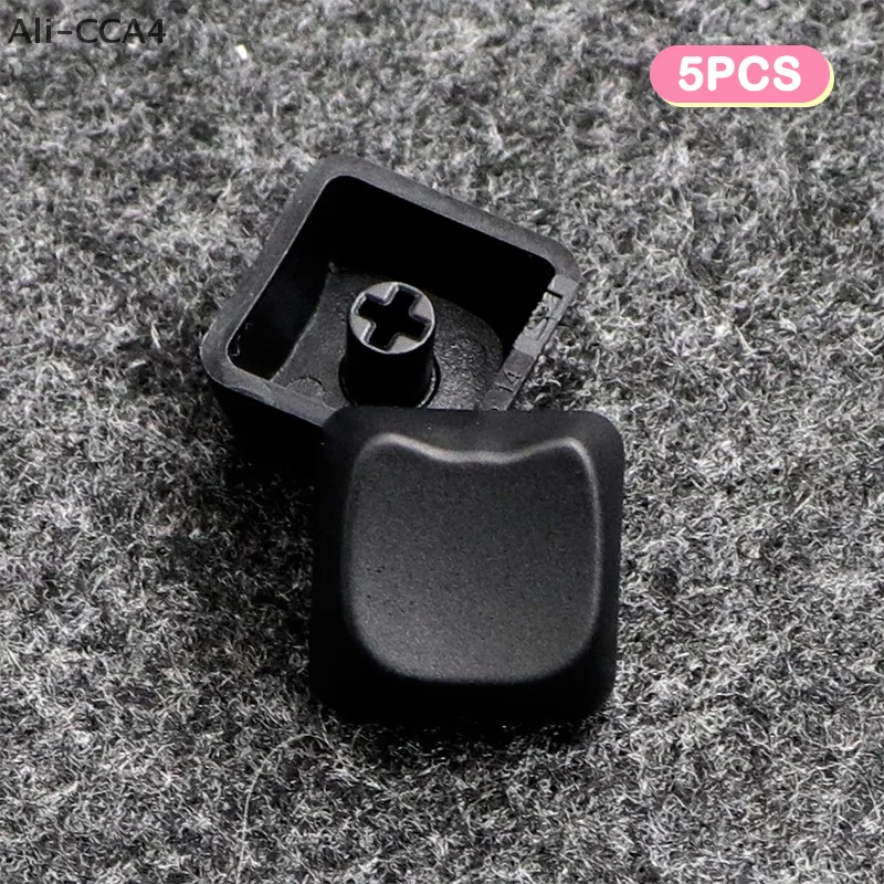

5Pcs/Pack Replacement Keyboard Keycaps DIY No Engraved PBT Keycaps With Cats Head Flat Thickened Keycap