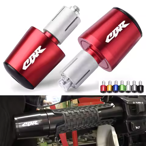 Motorcycle Handlebar Grips Handle Bar Cap End Plugs For Honda CBR600RR CBR1000RR CBR650R CBR500R CBR 600RR 1000RR 650R 500RR 600