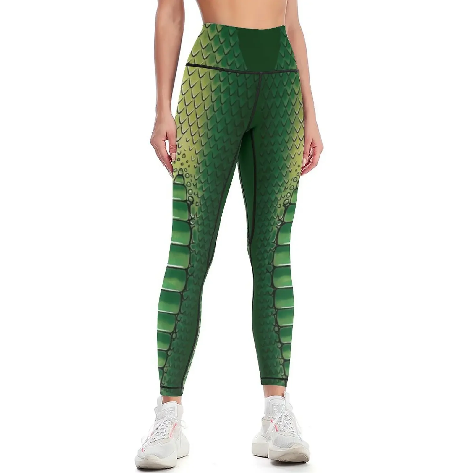 

Green Dragon Leggings Golf wear Women's gym Sports pants for for physical Womens Leggings