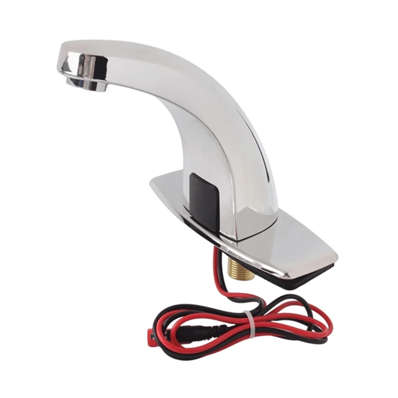 

ABKY-Deck Mounted Automatic Sensor Faucet Water Saving Bathroom Lavatory Toilet Tap High Quality