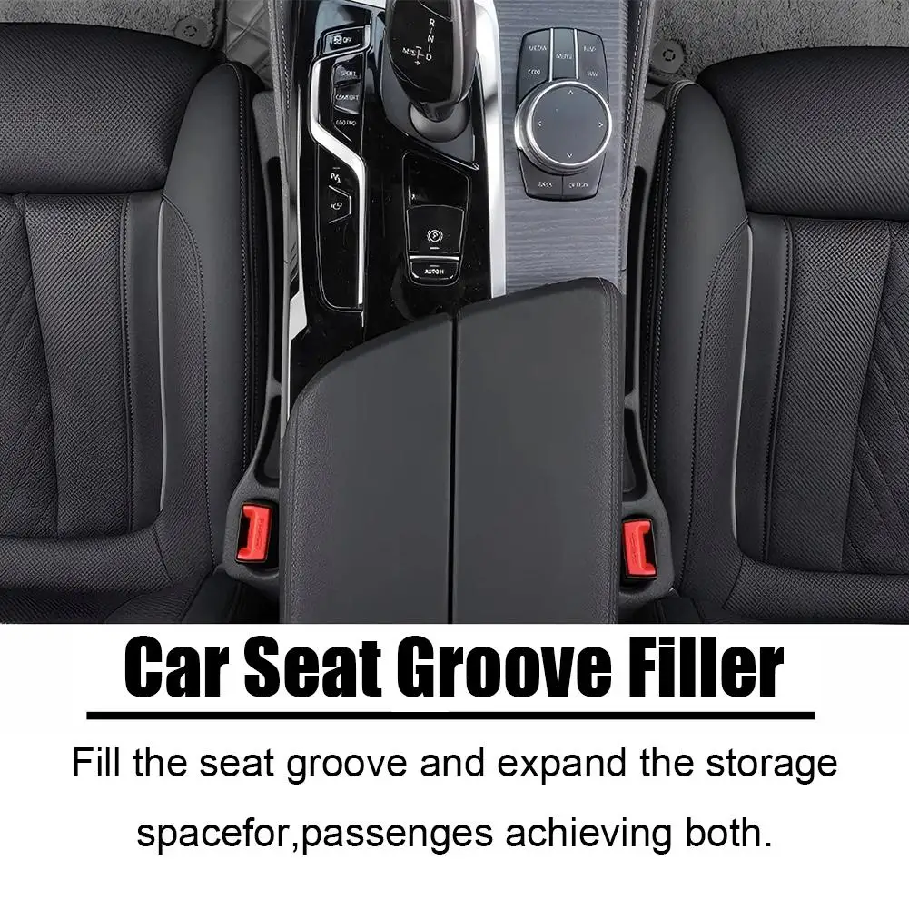 1 مجموعة مقعد السيارة الفجوة حشو المنظم بولي مقاوم للماء العالمي سيارة الفجوة حشو مقعد الفجوة التخزين المنظم اكسسوارات السيارات الداخلية ﻿