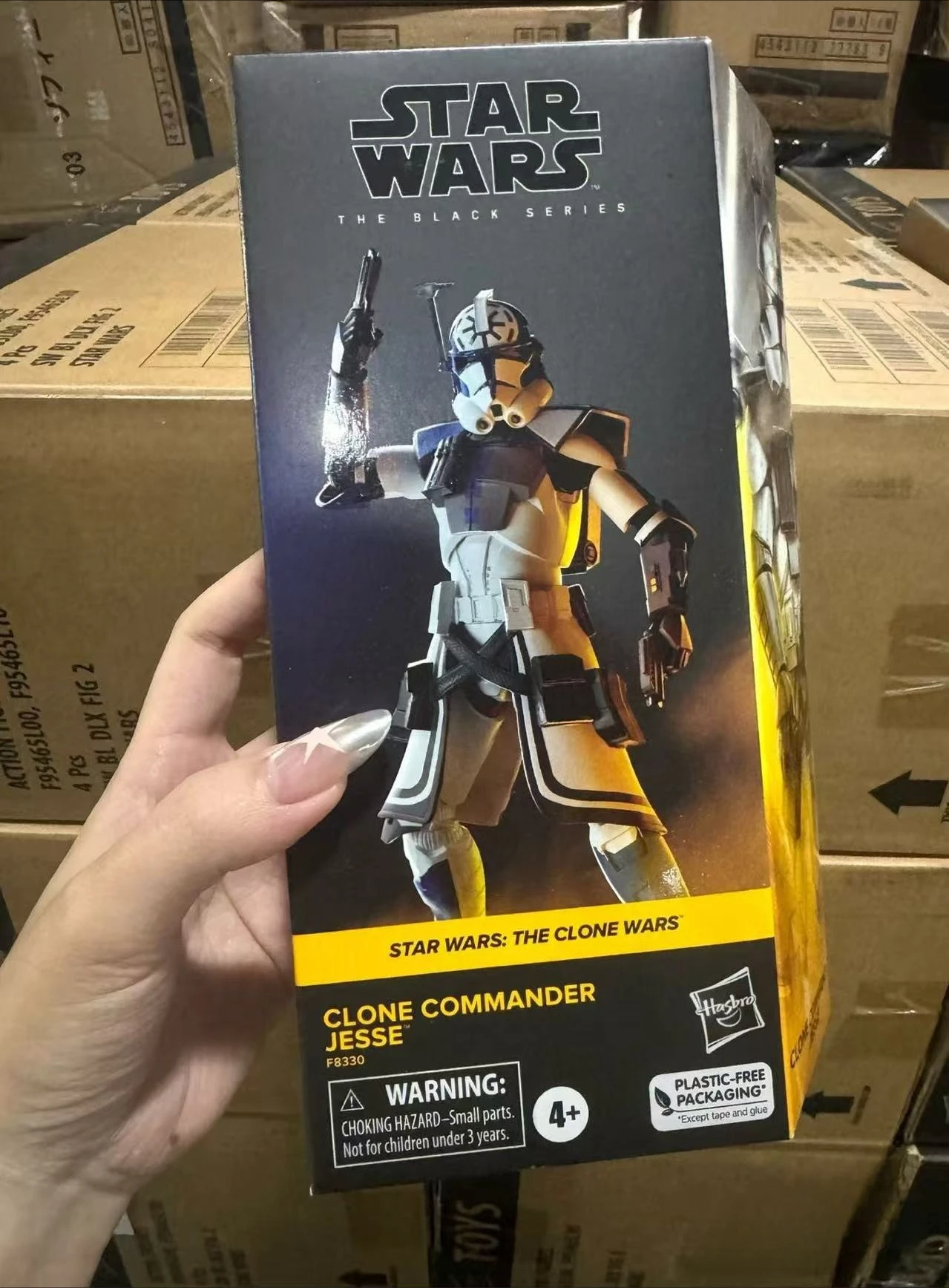 

Hasbro Star Wars Jesse Clone Commander Clone Wars 6-inch Movable Doll