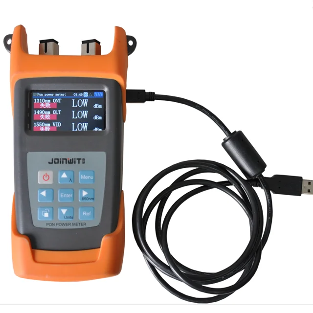 Hoge Precisie Power Meter Tester ,JW3213 Pon Optische Power Meter
