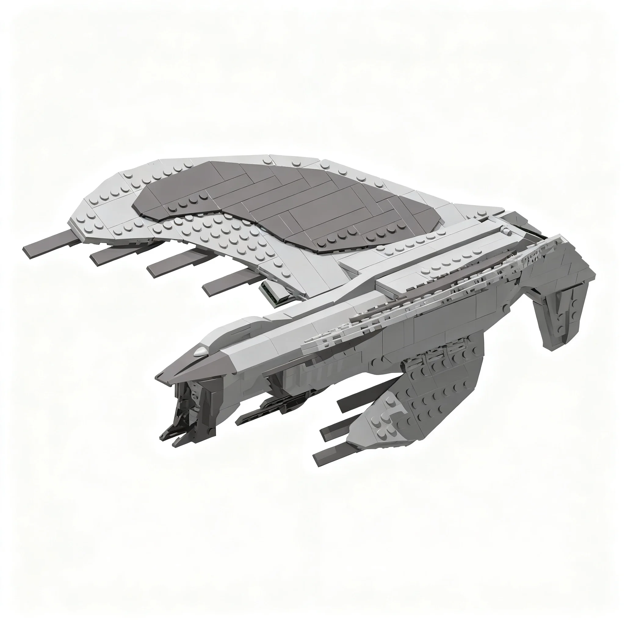 691-pieces-moc-modele-spatial-de-vaisseau-de-guerre-romulan-de-la-classe-praetor-strange-new-worlds-blocs-de-construction-artisanat-assemblage-briques-bricolage-creatif