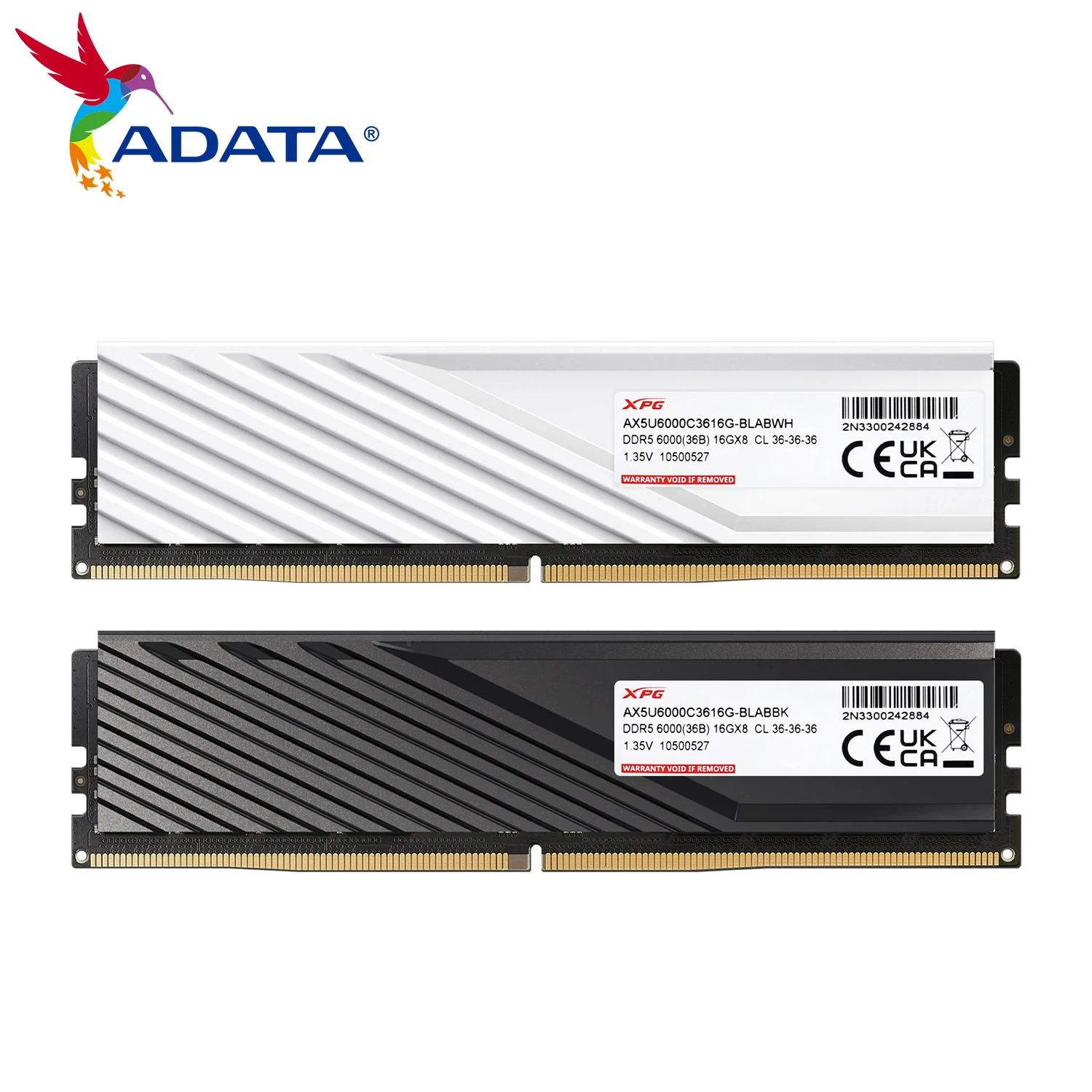 ADATA DDR5 Memory Ram Lancer Blade Heatsink 6000mhz 6400mhz 16gb 32gb White Black Gaming XMP3.0 High Speed Memoria for Desktop