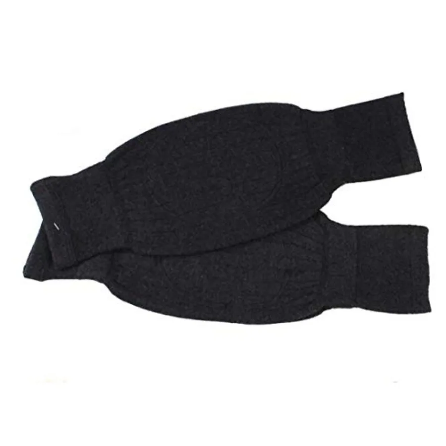 Ginocchiera unisex invernale calda addensata in lana di cashmere, cuscinetti di supporto, scaldamuscoli, maniche sottili al ginocchio per uomini e donne, sport e Dai