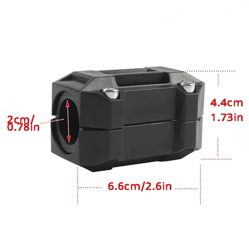 universal motorcycleSuitable for Yamaha Honda Kawasaki modified bumper protection block anti-collision block 22/25/28mm  univers