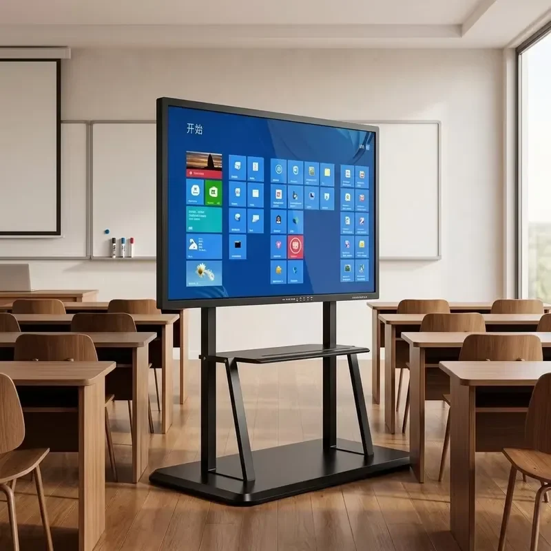 55Inch 4K Interactive Whiteboard Multi Touch Smart All-in-one Panel Android Windows Education Conference Digital Signage