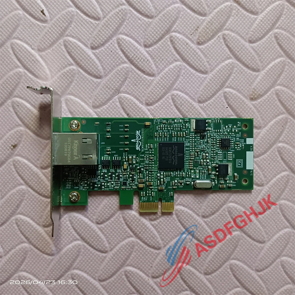 0C71KJ For Dell 430-5088 C71KJ 5722 PCIe Narrow Ethernet Card tested OK
