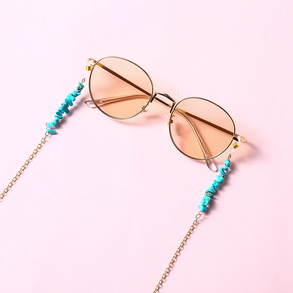 

Eyeglass Chain Durable Non-slip Glasses Strap Metal Eyewear Accessories Perfect for Reading Sunglasses Travel Outdoor
