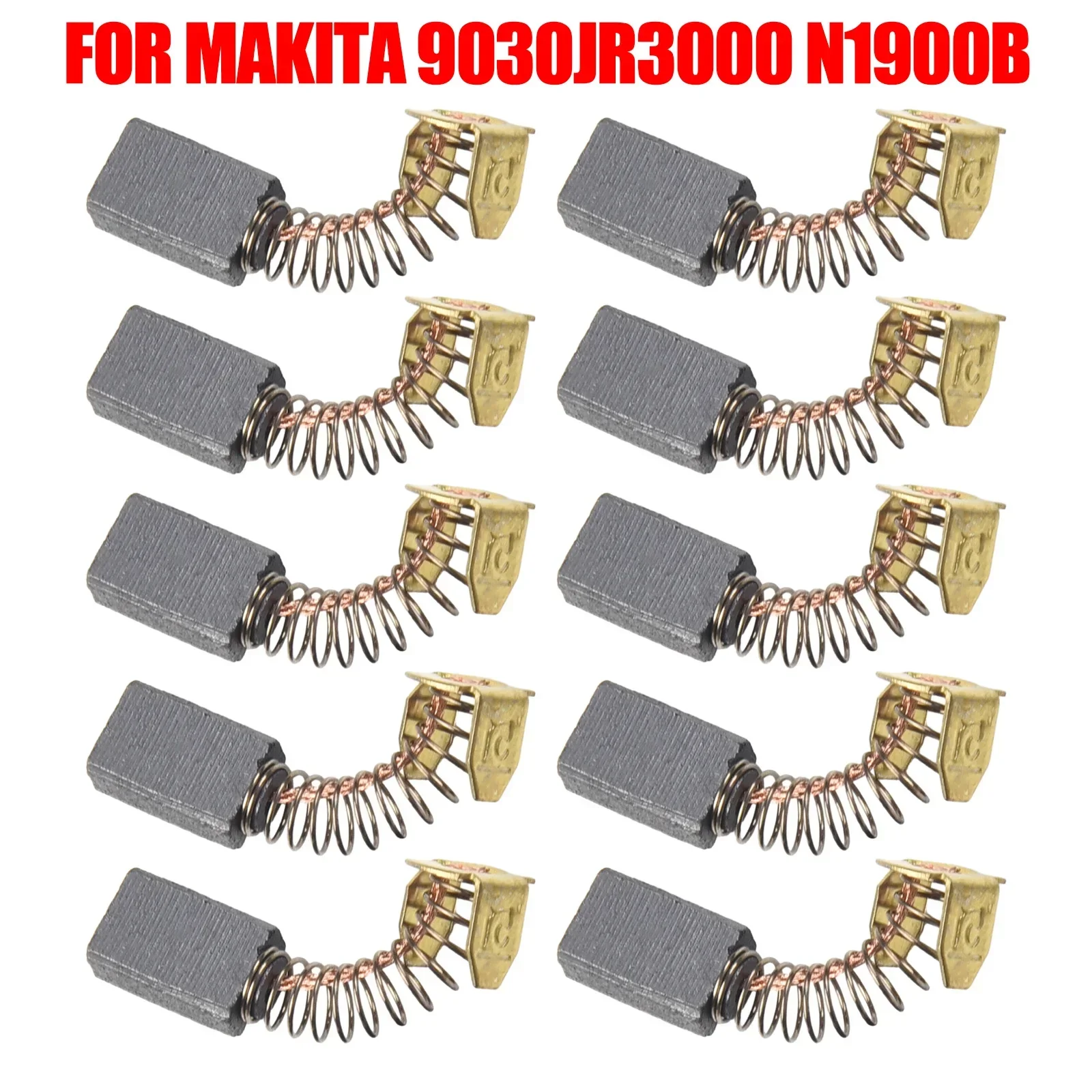 Replace Part Carbon Brush 12 X 8 X 5 Mm Black + Gold 12 *8*5 Mm 181021-2 191947-0 Various Electric Tools And Motors 2021 New