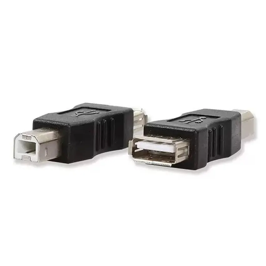 1/5/10PCs USB 2.0 Type A Female to B Male adapter For USB Printer Square Of the Public Transfer Joint Converter