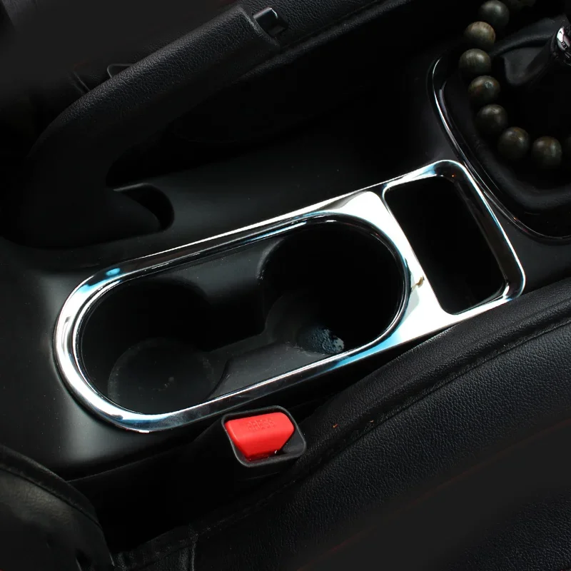 Car Center Console Cup Slot Holder Frame Decoration for Kia K3 Cerato 2016 2017 2018 Forte Interior Accessories Auto Styling