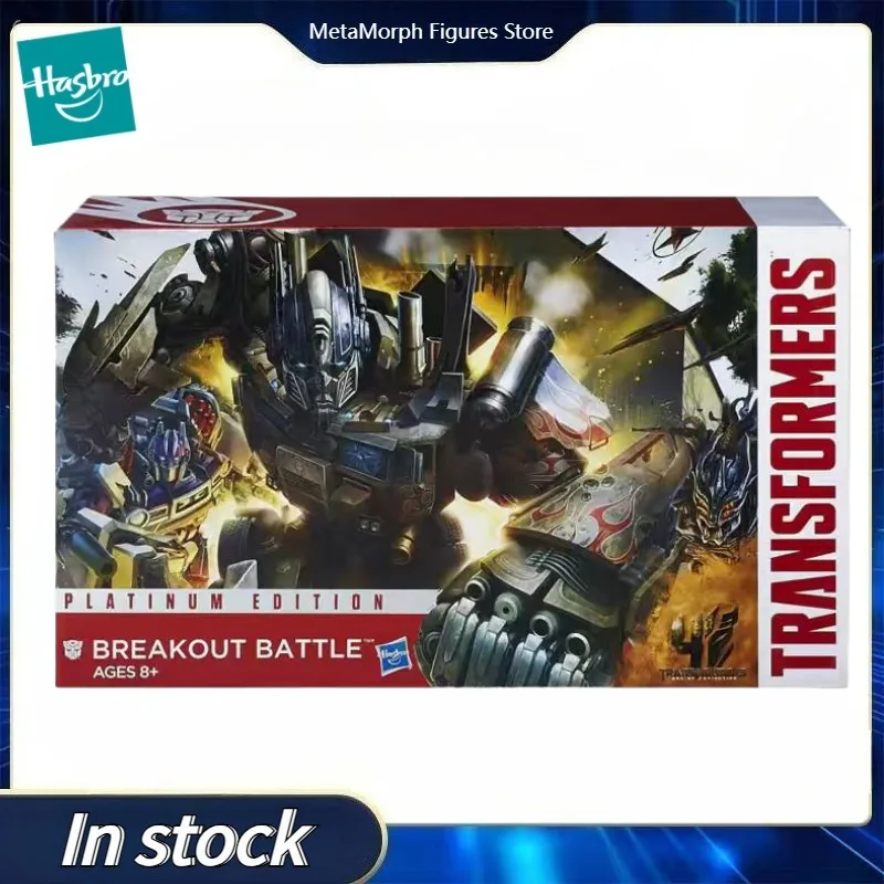 

Original Hasbro Transformers Age of The Primes BREAKOUT BATTLE Anime Figure Toy Model Collection