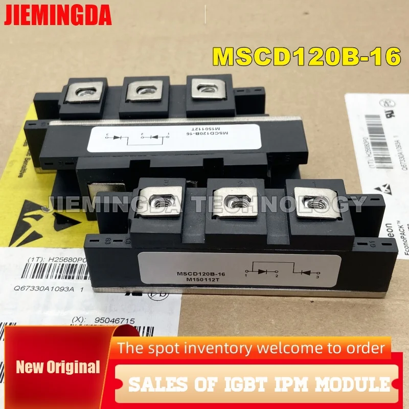 وحدة IGBT جديدة أصلية في المخزون MSCD120B-16 MSCD75B-16 MCSD100-16 MSCD120-16 MSCD60B-16