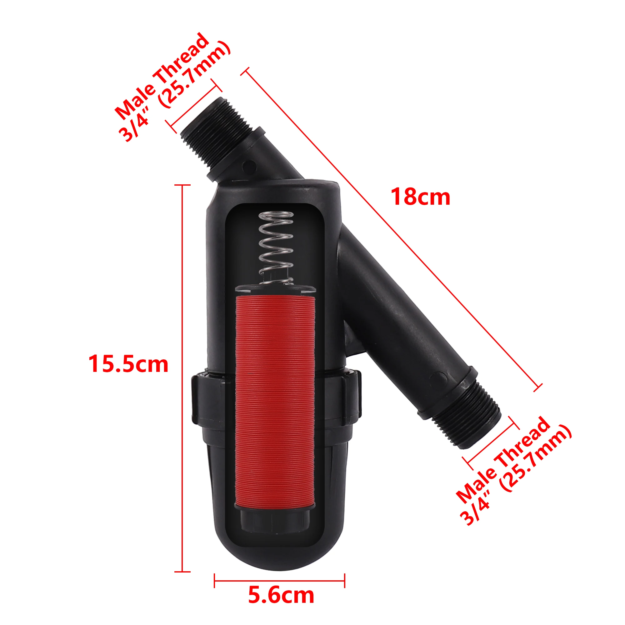 Screen Disc Water Filter 120 Mesh Stainless Steel Filter Garden Irrigation Pre-filtration Filtering Impurities Strainer 3/4