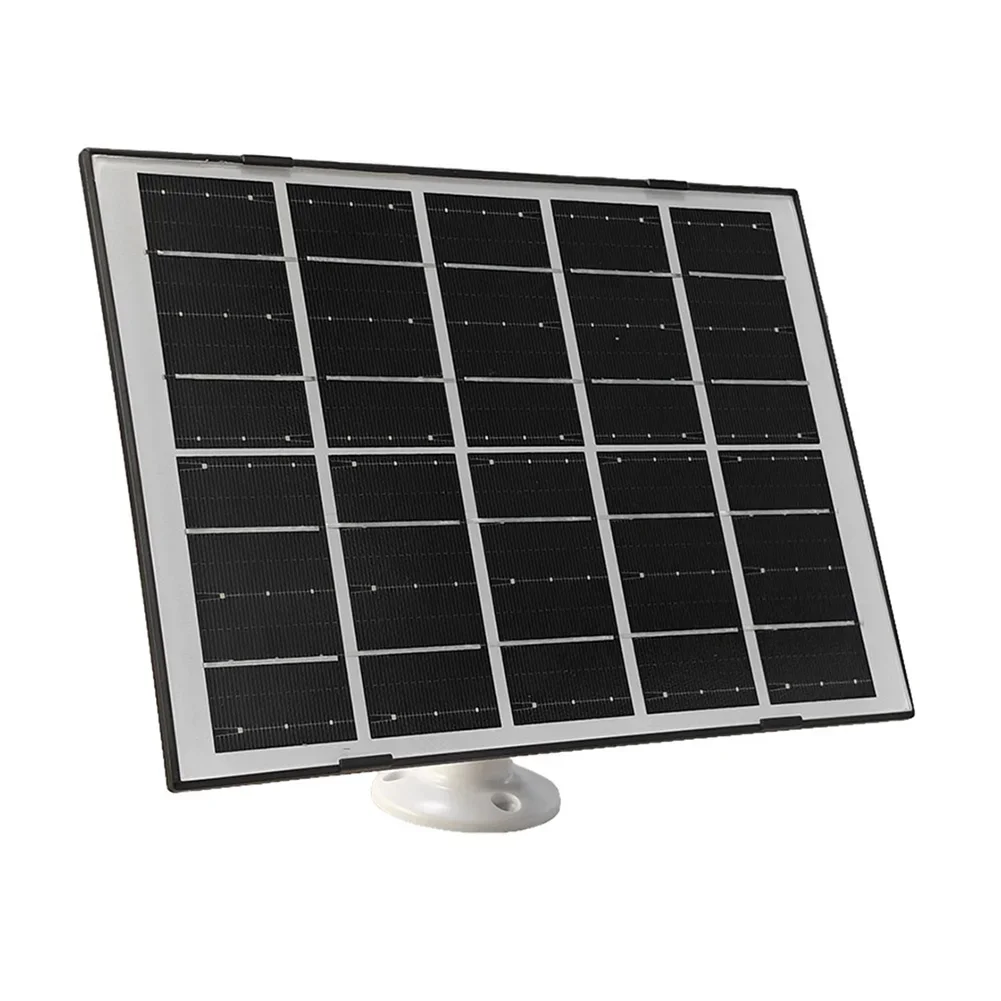 7W Solar Panel for Chicken Door with 360 Degree Adjustable Mount and IP65 Waterproof Rating for All Weather Use