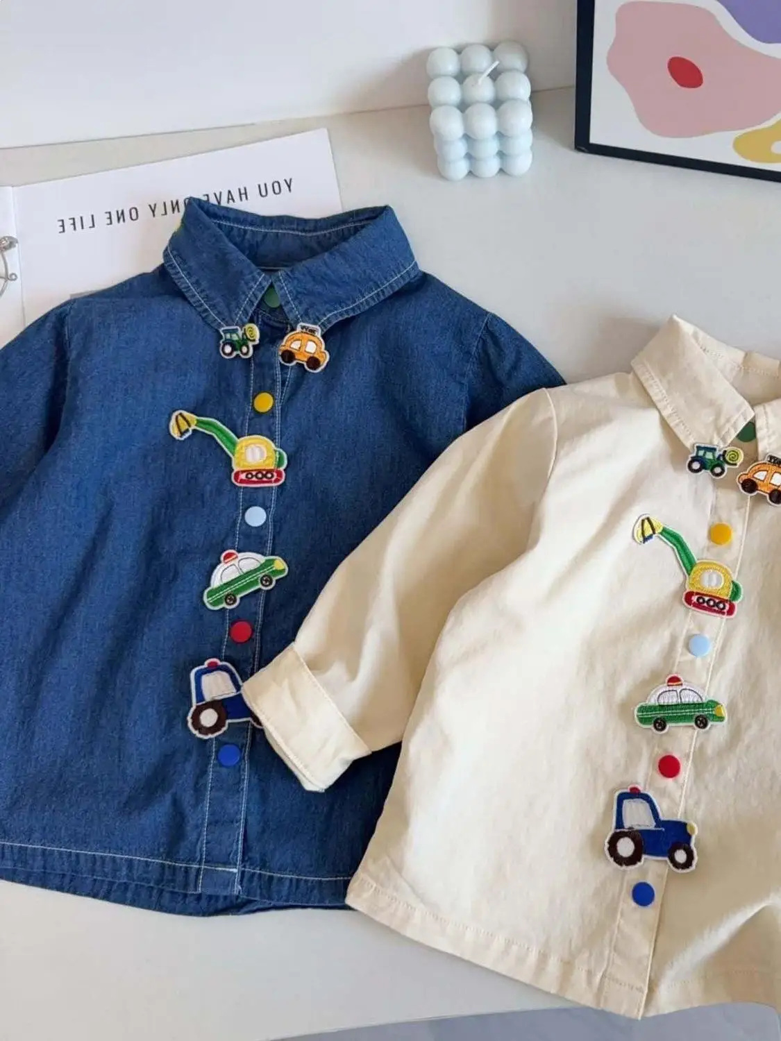 Camisa de Manga Longa com Estampa de Desenho Animado, Estilo Japonês para Meninos, Moda de Primavera para Crianças, Roupas pa...