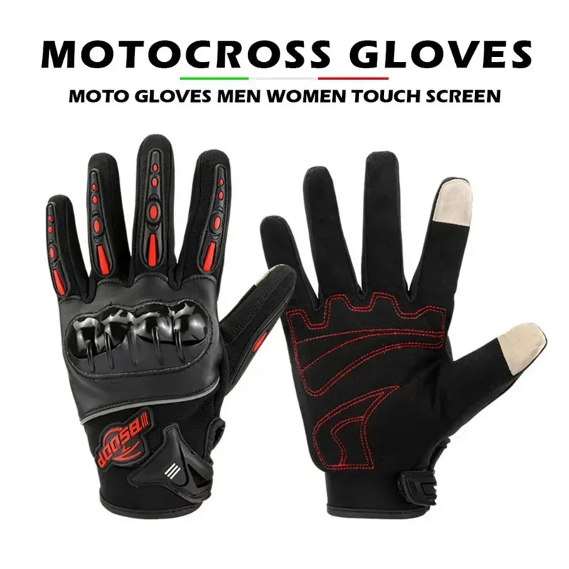 

Motorcycle Motocross Motorbike Racing Gloves Bicycle Touchscreen Luvas ATV MTB B Off Road Mountain Bike Bicycle Cycling Gloves