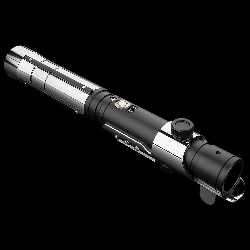 FXSABER Christmas metal hilt lightsaber sensitive smooth swing infinite color change Xenopixel 3.0 light saber