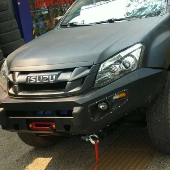 

2026 New 4wd Off-road Front Bumper Pick Up Bull Bar For D-MAX With Light Hole Steel Car Cross Bar