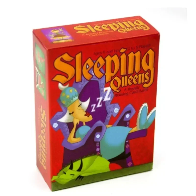 Card Full English Sleeping Queens Board Games 2-5 People Family Gift Wake Up Queen Strategy Game Fun Childrens Toys