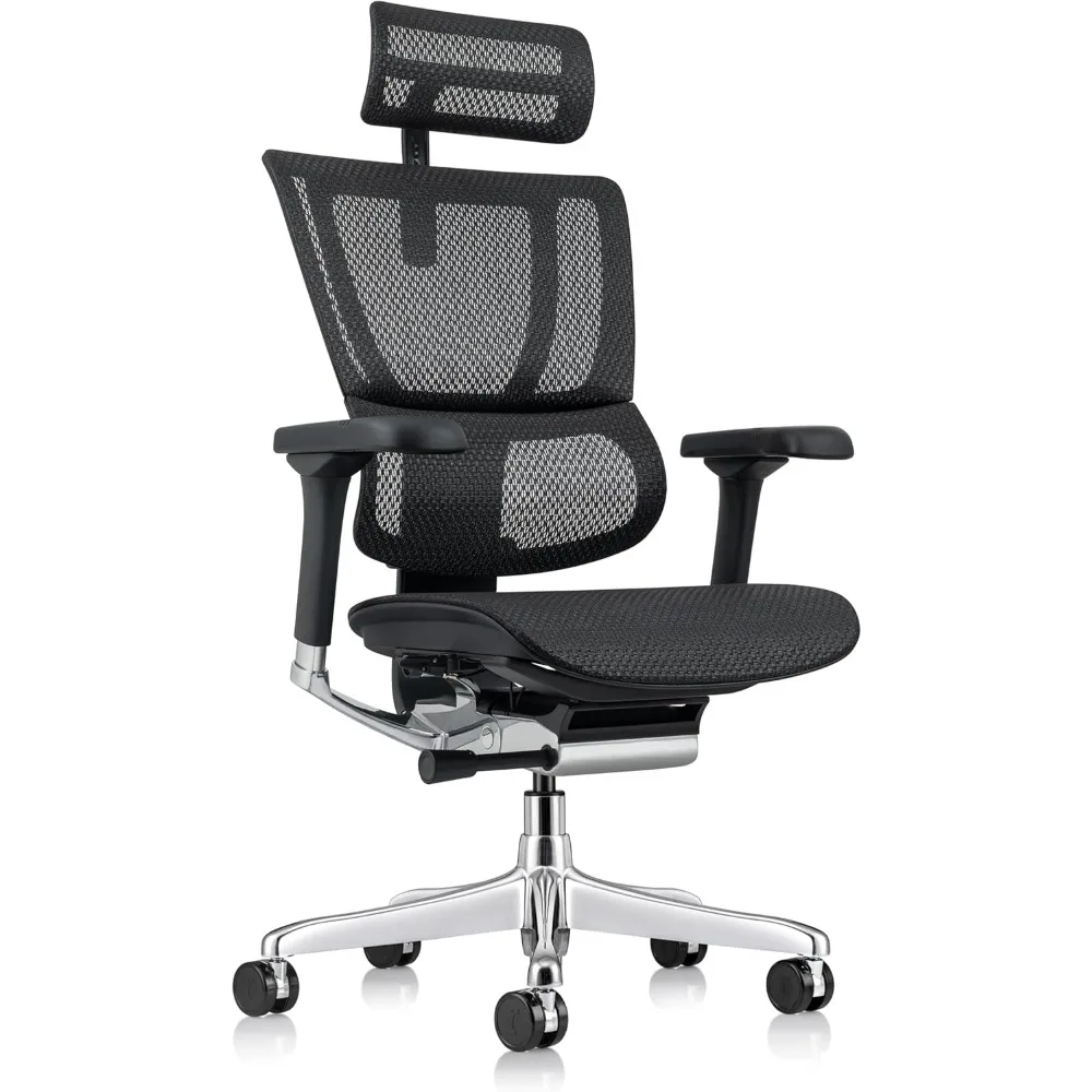 

Extreme High Back Mesh Ergonomic Office Chair with Tilt Control, Lock, Adjustable Back Angle, Back Height, and Synchronized Mech