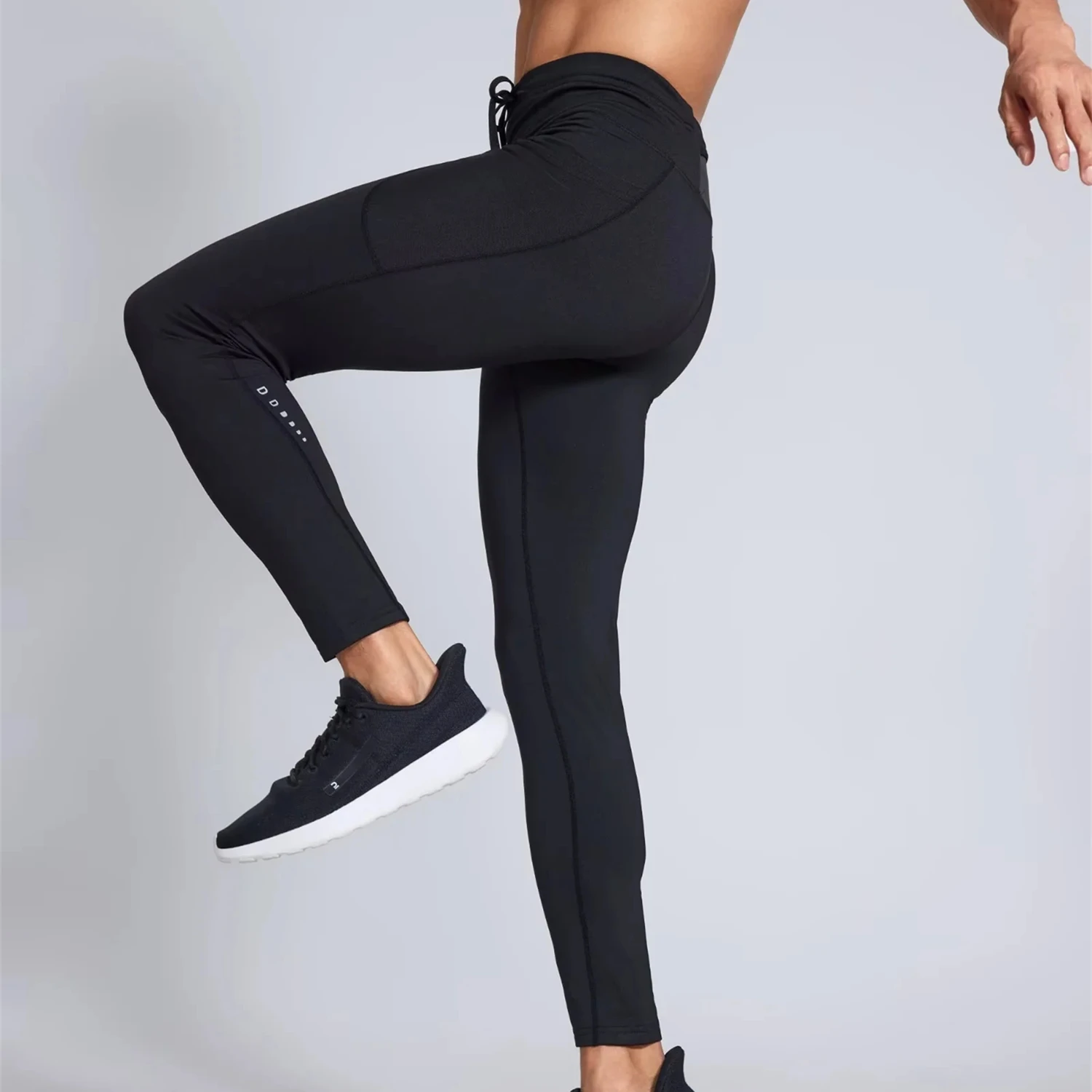 Mannen Vrouwen Winter Warm Dikker Fluwelen Hardloopbroek Legging Outdoor Sport Gym Fitness Yoga Basketbal Fietsen Wandelen Lange Panty