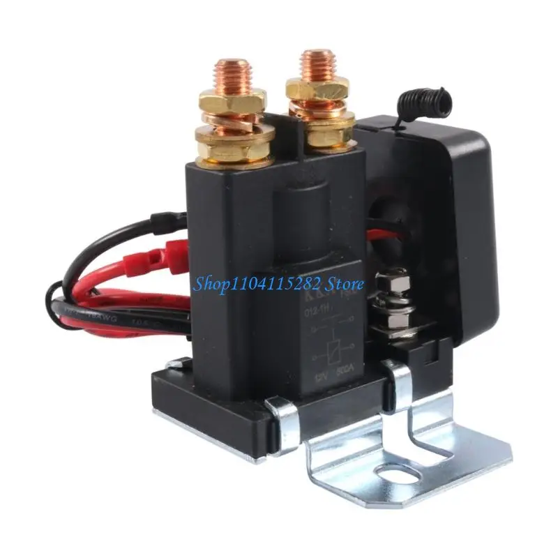 12V Lawn Mower Battery Remote Control Switches With Coil Technology For Enhancing Durability And Easy Installation