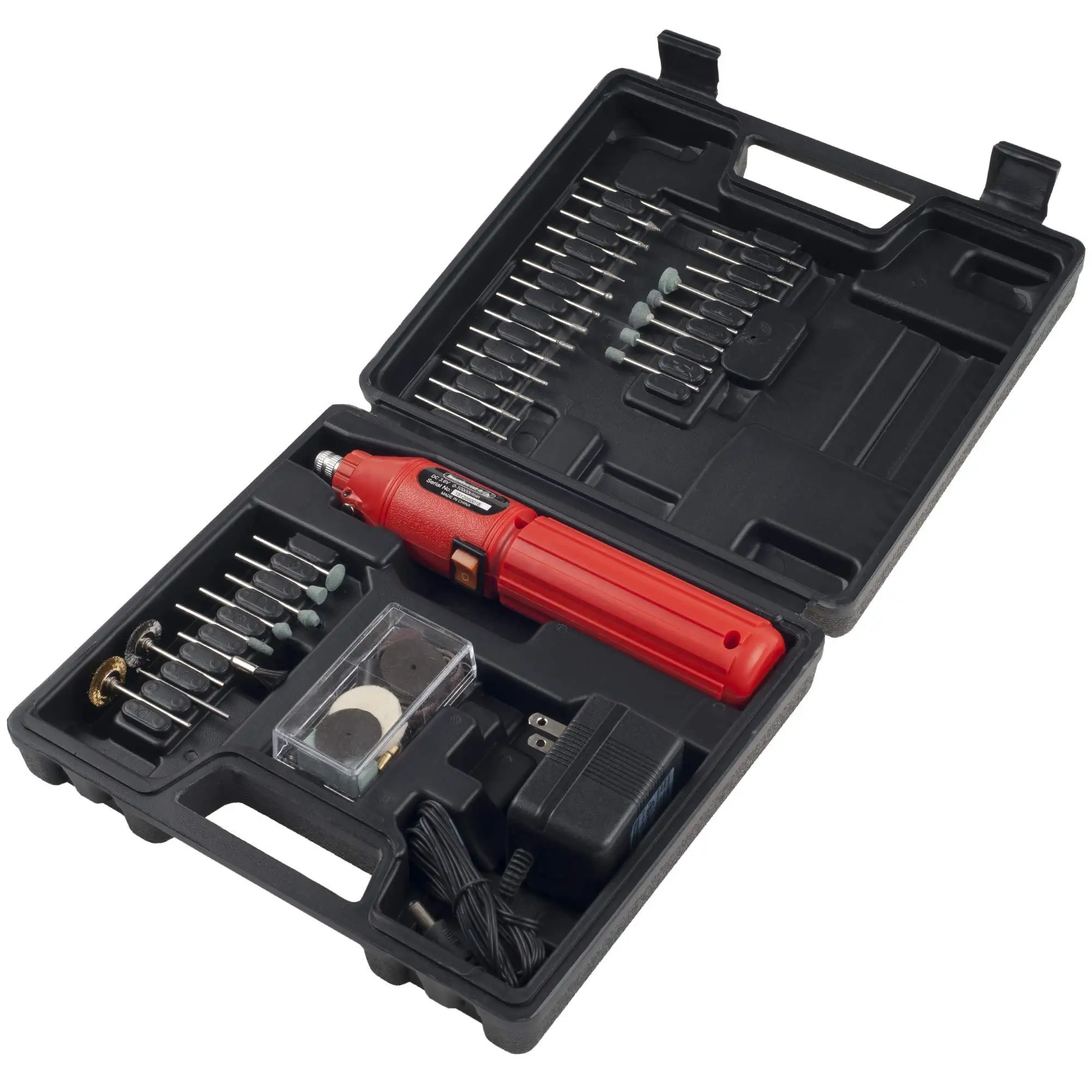 

60-Piece 3.6V Cordless Rotary Tool Set Rechargeable Mini Electric Grinder Engravers Tool Kit Electrician Tools