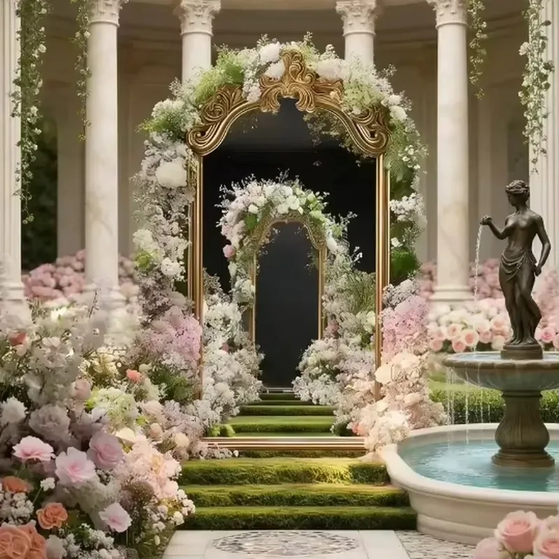 Wholesale Artificial Flower Garland Arch for Wedding Party Event Decoration