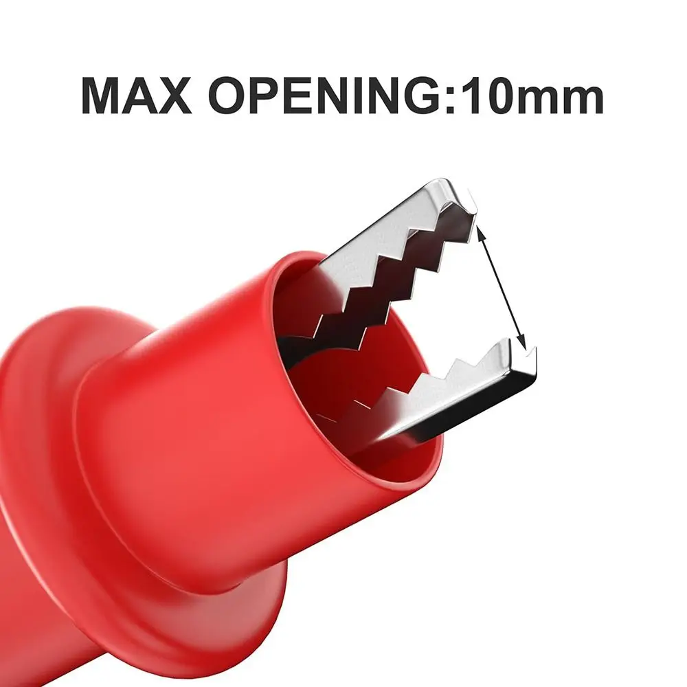 Testing Probe Meter Univeral Alligator Crocodile Clamp Crocodile Clip Wire Tips Test Clip MultiMeter Tester