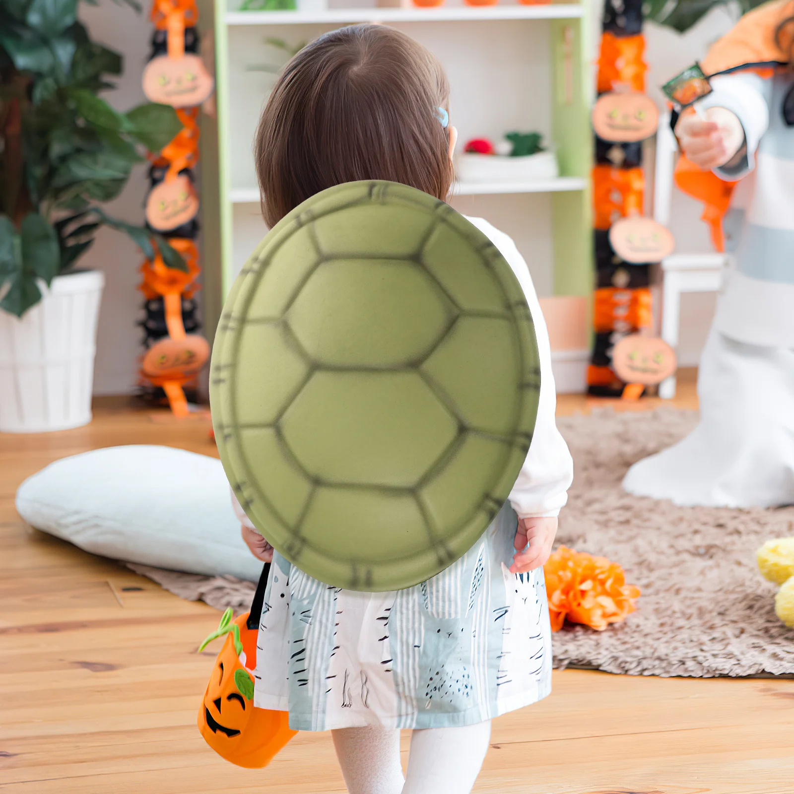 4 stks Schildpad Shell Prop Eva Materiaal Gratis Grootte Voor Halloween Cosplay Party Kinderen Prestaties Props Carnaval Decoraties