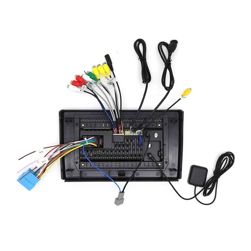راديو سيارة مع نظام تحديد المواقع والملاحة لهوندا إليمنت 2003-2006 أندرويد 14 ملاحة السيارة 10 بوصة carplay أندرويد وظائف السيارات 4 + 64G