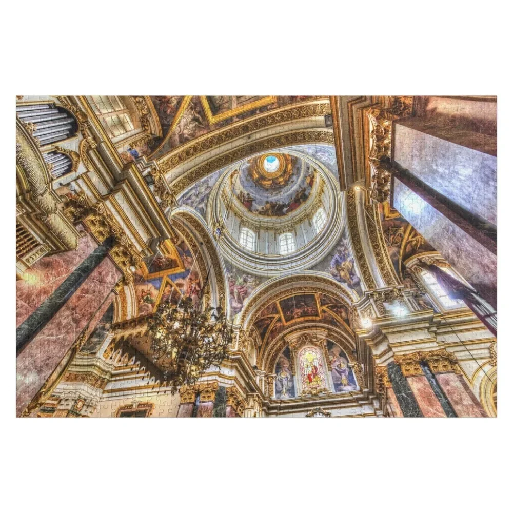 

St Paul's Cathedral Mdina Malta Jigsaw Puzzle Personalized Personalized Baby Object Puzzle