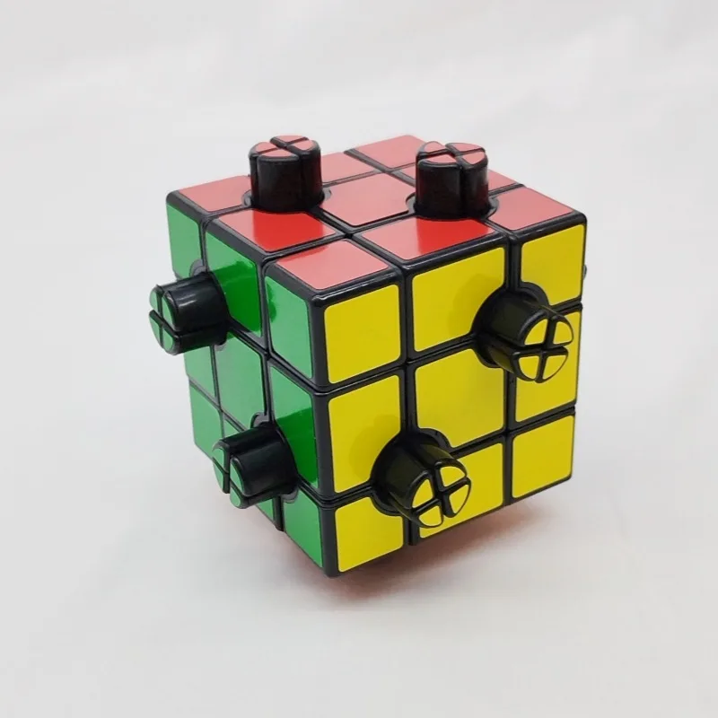 

Кубик-пазлов Calvin's 3x3x3 Evgeniy Button Cube (2 отверстия, 1/2) Детские игрушки