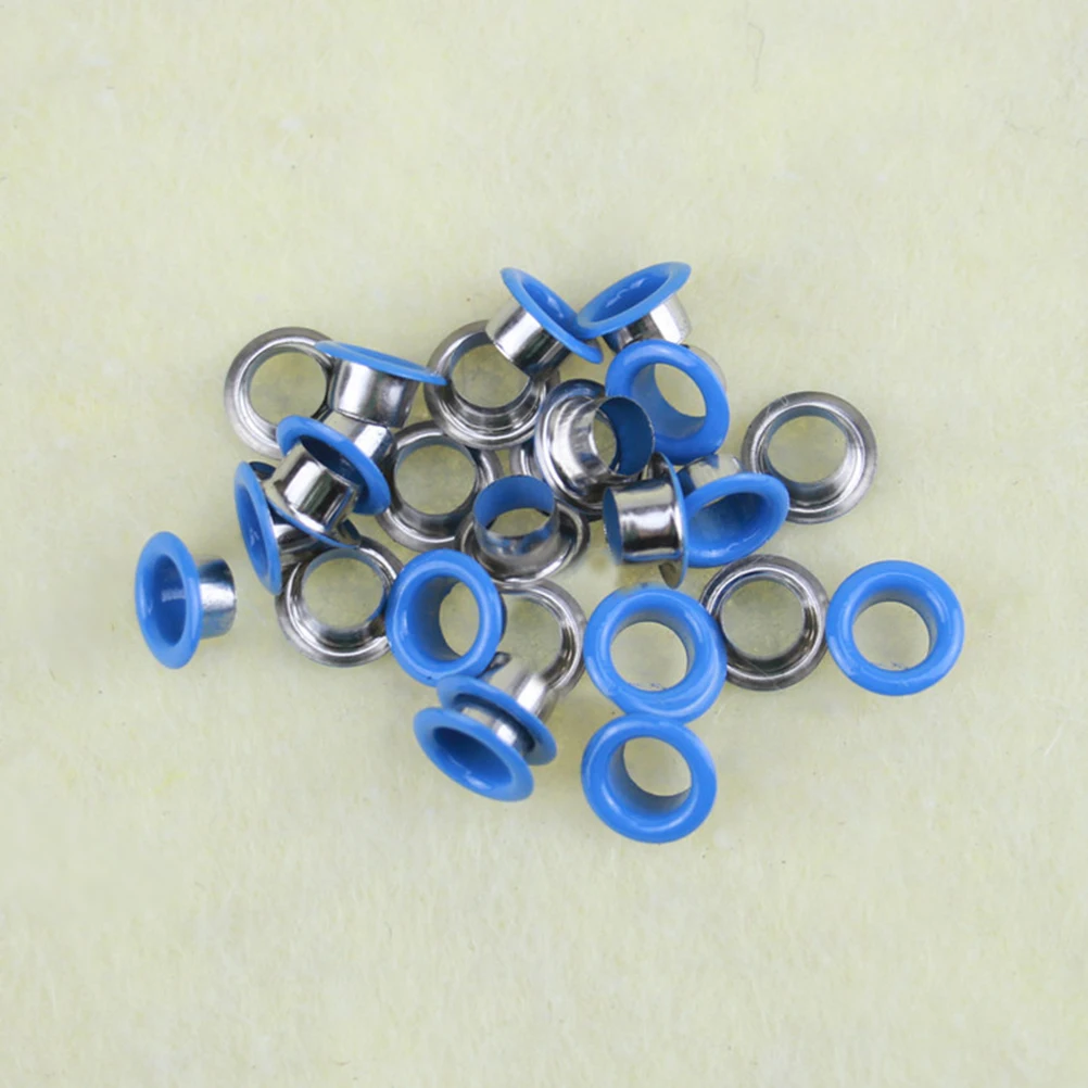 

400pcs Grommets Kit 9mm Metal Eyelets Button Fastener Rustproof with Tools Storage Box for Shoes Crafts DIY Projects
