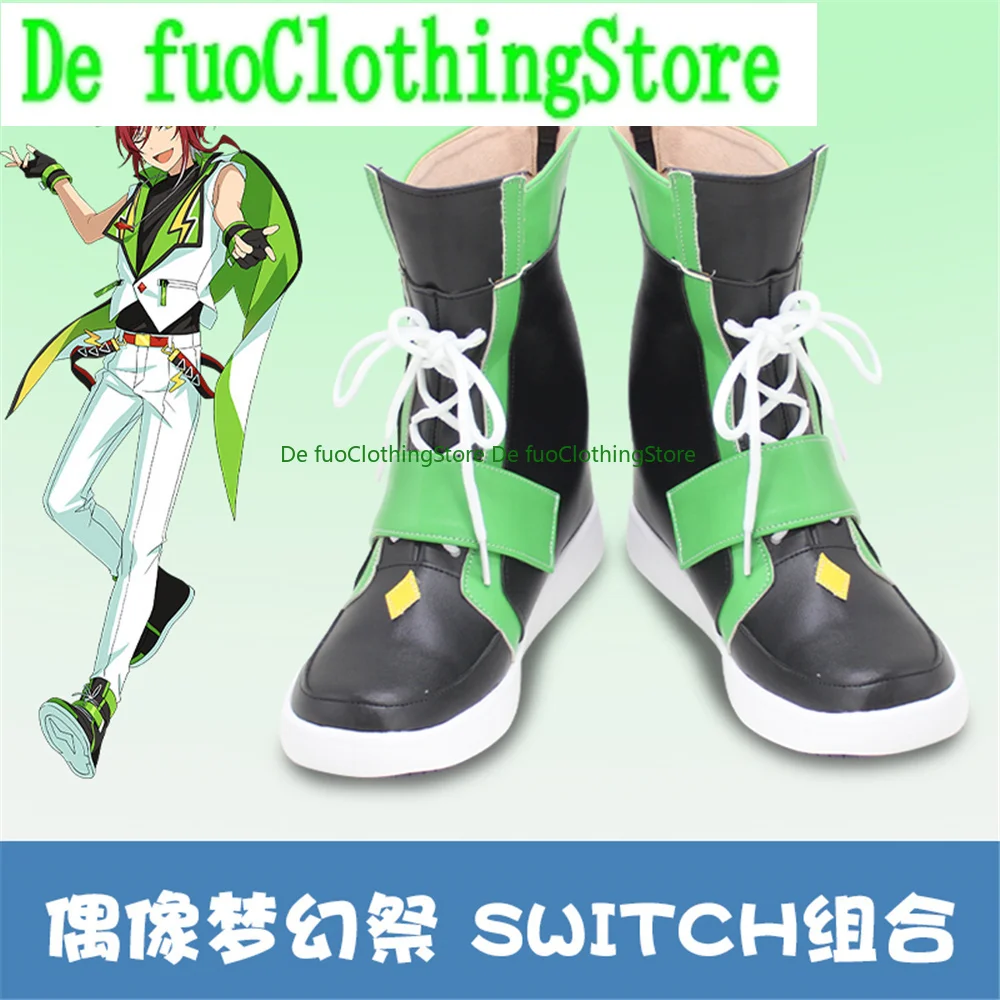 

Ensemble Stars Sakasaki Natsume Cosplay Shoes Boots Game Anime Halloween DefuoClothing Shoes Store