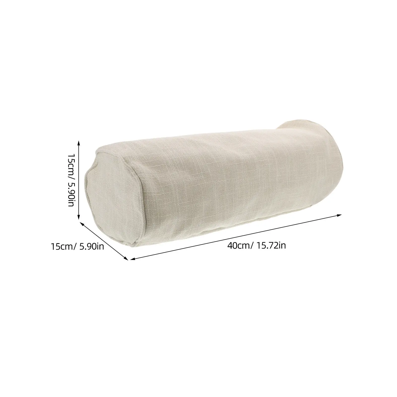 Pillow Cover Breathable Neck Pillowcase Soft Sofa Halloween Christmas New Year Cover Pillow Case Cover Pillows Case Cylindrical