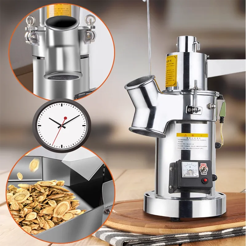 

Электрическая многофункциональная кофемолка 2200 Вт, кухонная кофемолка, орехи, фасоль, специи, зерношлифовальная машина для дома, кофемолка