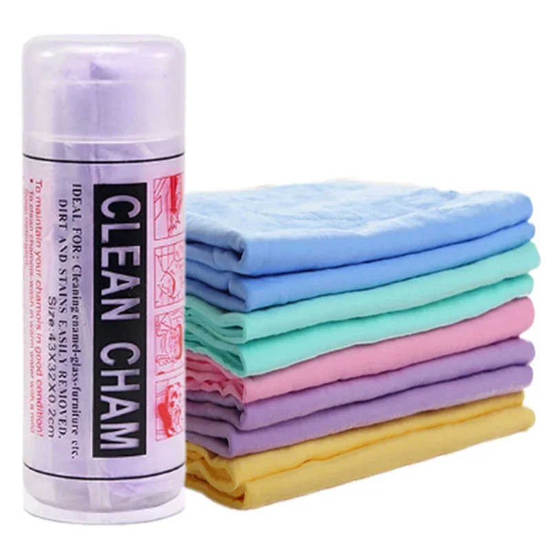 غسل منشفة السيارة قسط منشفة سريعة الجفاف فائقة الامتصاص خالية من الخدش قابلة لإعادة الاستخدام لصيانة السيارات قماش جلد الأيل الناعم